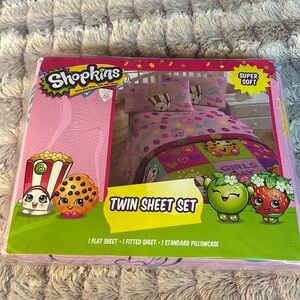 SHOPKINS twin Sheet set